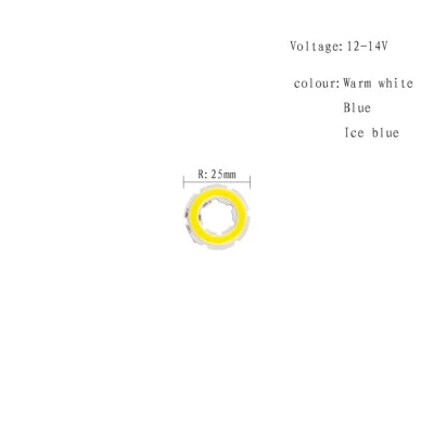 2W -13W LED COB Chip 12V Angel Eyes Annular Shape 20 - 120mm Lighting For DIY - Image 1 of 4