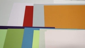 Lot of 31 pieces 12” x 12” cardstock, assorted solid colors, scrapbook  - Picture 1 of 4