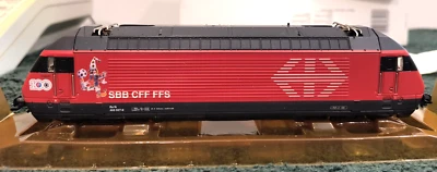 LOCOMOTORA ELÉCTRICA MARKLIN HO 83460 SBB Re 460 era V "Jogeli" nueva en caja exclusiva Foto 1 de 4