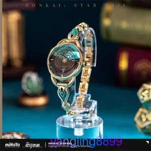 Honkai Impact 3 Cosplay Aventurine Wrist Watch Collect Watch Jewelry Gift Presel - Picture 1 of 19