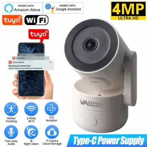 Tuya 2.4g WIFI Security Camera Smart 4MP IP PTZ IP65 with Alexa Google Home - Picture 1 of 11