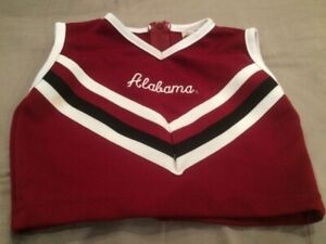 Little King Alabama Crimson Tide Cheerleading Shell Top Cheerleader 2T Size 2