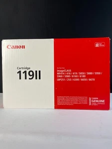 Canon 119II 3480B001 Black High Capacity Genuine Toner Cartridge - Bild 1 von 12