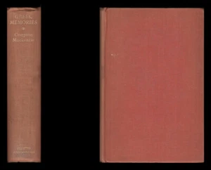 Compton Mackenzie GREEK MEMORIES, Constantine VENIZELOS Espionage ATHENS in 1916 - Bild 1 von 12