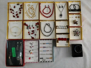 New Lot Pack of 16 Big Box Store Jewelry earring Necklace Bracelet Brooch 499 - Picture 1 of 12