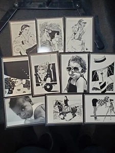 Women & Children (set of 10) Signed Marpimar  Italy - Picture 1 of 21