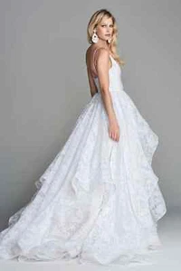 WTOO BY WATTERS LANGDON WEDDING GOWN - IN PERFECT SHAPE - RETAILS FOR $1,929 - Picture 1 of 3