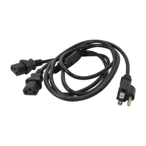 StarTech 6ft IBM Power Y Splitter Cable Black - Picture 1 of 5