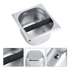 (mall Stainless Steel Holder Container Knock Box Tool Accessory Bottomless Knock