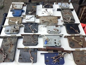 Vintage old Antique Motice Internal Door Lock Key 20 available sold singular 1 - Picture 1 of 12