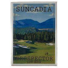 Suncadia Prospector 10th Hole Fridge Magnet 3.5"x2.5" Made in USA 