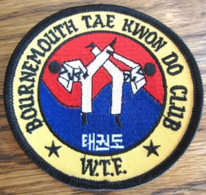 Bournemouth Tae Kwon Do Club W.T.E. Uniform Patch - Picture 1 of 1