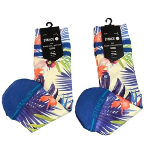 Stance Kids Casual Sock 2 Pairs Sz YL 3 - 5.5 Dwayne Wade's Collection - Picture 1 of 4