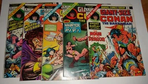 GIANT SIZE CONAN #1,2,3,4,5 COMPLETE SET VF'S 1974/75 - Picture 1 of 1