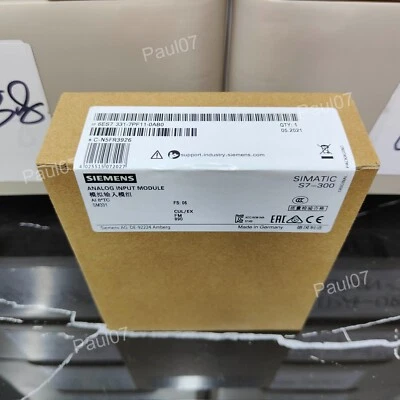 New Siemens 6ES7331-7PF11-0AB0 6ES7 331-7PF11-0AB0 S7-300 Analog input SM 331 - Photo 1/4
