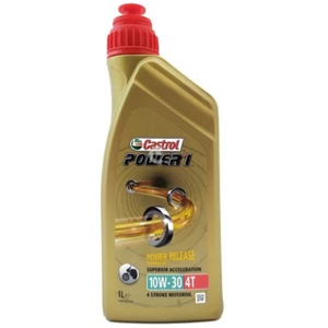 1 L OLIO MOTORE CASTROL POWER1 4T 10W30 PER MOTO SCOOTER - Foto 1 di 1