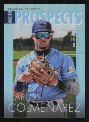 2023 Bowman Chrome Modern Prospect #MP18 Carlos Colmenarez - Image 1 of 2