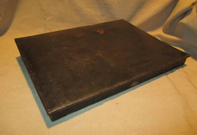 ancien grand écritoire de voyage ou de bureau fin XIX ème - Photo 1/4