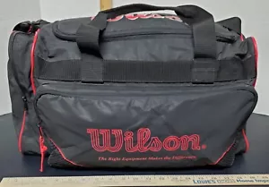 Vintage 90's Wilson Sports/Duffle Bag "The Right Equipment Makes The Difference" - Picture 1 of 12