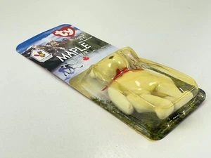 TY Beanie Baby Teenie Babies McDonalds 1999 Maple Canada White Bear -Sealed - Picture 1 of 4
