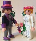 Playmobil Victorian Mansion Wedding Bride and Groom Purple/Silver