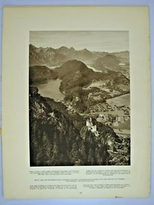 Mainau Lake Constance European German Landscapes Book Print photo gravure  - Picture 1 of 1