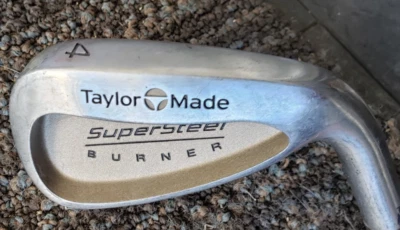 39 EN DAMAS TAYLOR HECHO SÚPER ACERO QUEMADOR 4 HIERRO PALO DE GOLF EXCELENTE AZ05 Foto 1 de 4