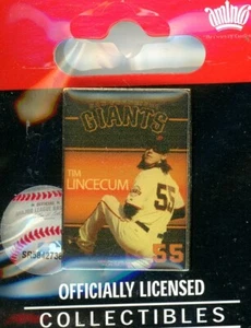 SF Giants Tim Lincecum Pin Choice Pins No-Hitter CY Young All-Star Game Timmy - Picture 1 of 17