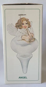 Dept 56 White Angel Noel Ornament in Original Box & Tag #56.18441 8" - Picture 1 of 9