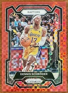 2023-24 Panini Prizm Red Power /75 Prizm Dennis Schröder #265 | LA Lakers - Picture 1 of 2