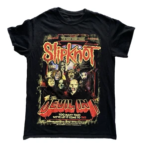 Camiseta Slipknot The Devil in I Nine Home Video Doble Cara Unisex Pequeña - Imagen 1 de 4