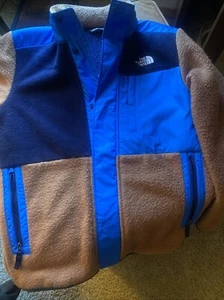 The North Face Forrest Sherpa Fleece Full Zip Jacket Boys Large (14-16) - Picture 1 of 6