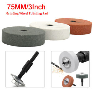 3" Ceramic Grinding Wheel Abrasive Disc Rotary Tool For Die Grinder Drill Bit