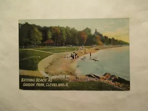 Cleveland Ohio Badestrand Gordon Park OH Postkarte - Bild 1 von 2