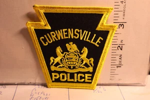police patch  CURWENSVILLE POLICE PENNSYLVANIA - Picture 1 of 1