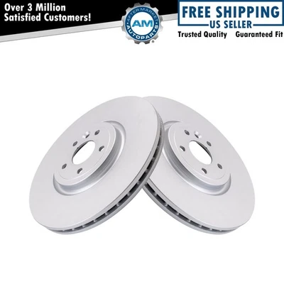 Front Brake Rotor Set Fits 2017-2020 Jaguar 2018-2020 Land Rover - Image 1 of 4