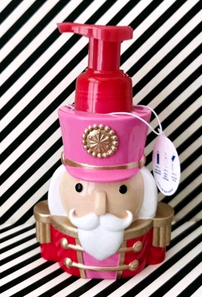Dispensador de jabón de manos espumoso cascanueces Bath & Body Works Navidad '25 Foto 1 de 1