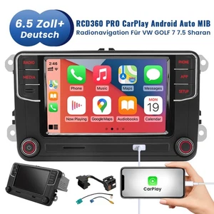6.5" CarPlay Android Auto RCD360 PRO RCD330 MIB Autoradio Rear USB Für VW Passat - Bild 1 von 15