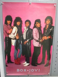 1985 BON JOVI POSTER 22"x34" Jon Bon Jovi CM4731 - Picture 1 of 3