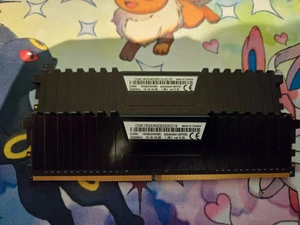 Corsair VENGEANCE® LPX 16GB (2 x 8GB) DDR4 DRAM 3200MHz C16 Memory Kit - Black - Picture 1 of 1