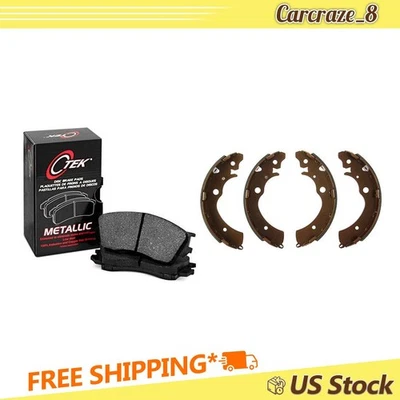 Pastillas de freno delanteras traseras zapata de tambor para Honda Accord 2.3L 1998 1999 2000 2001 2002 Foto 1 de 4