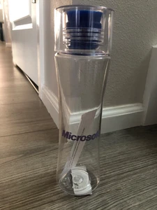 Brand New Microsoft 90's Logo Employee Water Bottle - Picture 1 of 10