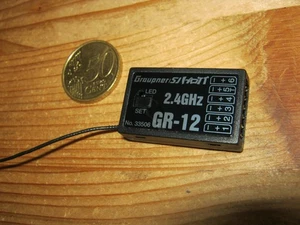 Graupner 2,4 Ghz  Empfänger GR 12 HoTT  No 33506    - Bild 1 von 2