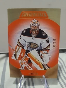 2022-23 Upper Deck Credentials - Red Gold #3 John Gibson /299 - Picture 1 of 4