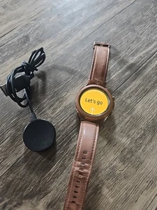Samsung Galaxy Watch3 SM-R855 41mm Boîtier en Acier Inoxydable avec Bracelet en Cuir - Photo 1 sur 6