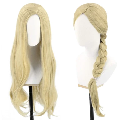 28Inch Kids Girls Wigs Blonde Long Wavy Halloween Costume Party Wig - Image 1 of 4