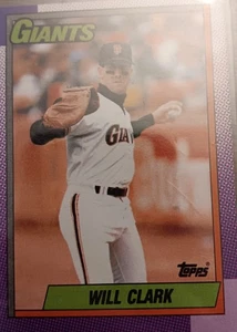 1990 Topps #100 Will Clark - Bild 1 von 1