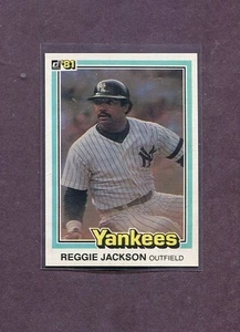 1981 DONRUSS BASEBALL-#468 REGGIE JACKSON NRMT-MT OR BETTER - Picture 1 of 1
