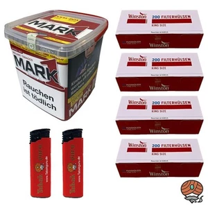 Mark Adams No. 1 Volumentabak XXXL-Box / Eimer 400g, Mark 1 Hülsen, Feuerzeuge - Bild 1 von 4