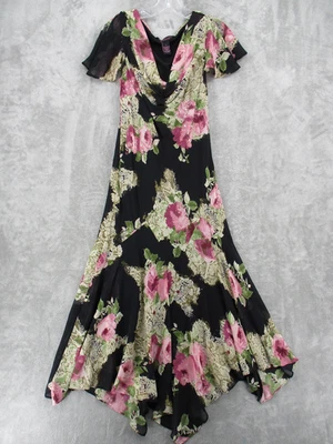 Vestido Signature By Robbie Bee 8 Floral Cachicho Hada Grunge Lentejuelas Bruja Foto 1 de 4